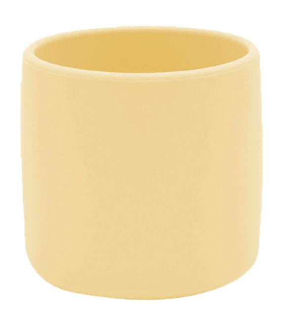 Silikon Mini Bardak Mellow Yellow