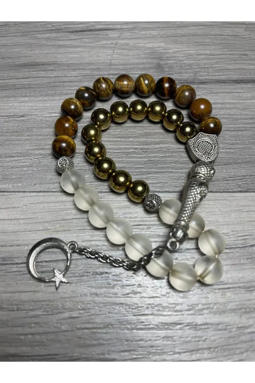 SİLVER RÜYALAR 8696466271124 Doğaltaş Tespih