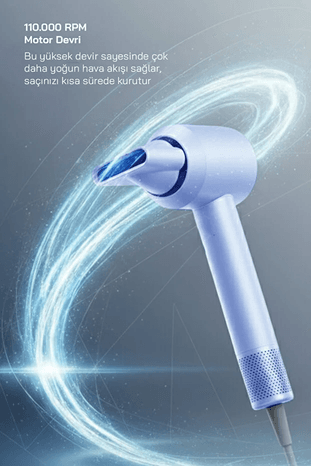 Sinbo Shd-1740 Bldc Saç Kurutma Makinesi-Mavi