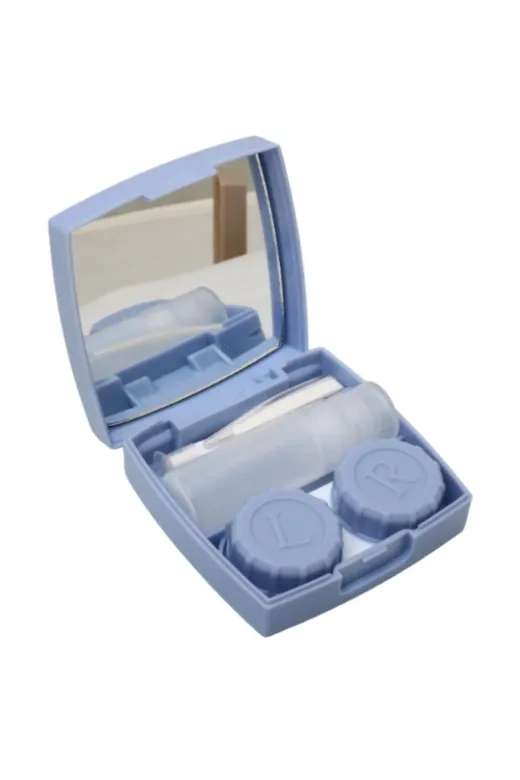 Singularis SS21332 Mavi Aynalı Lens Kutusu - 5 Parça Set