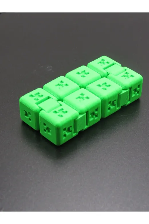 SİRİUS3D 629652656595 ? Creeper Temalı Infinity Cube – Sonsuz Döngü Küpü
