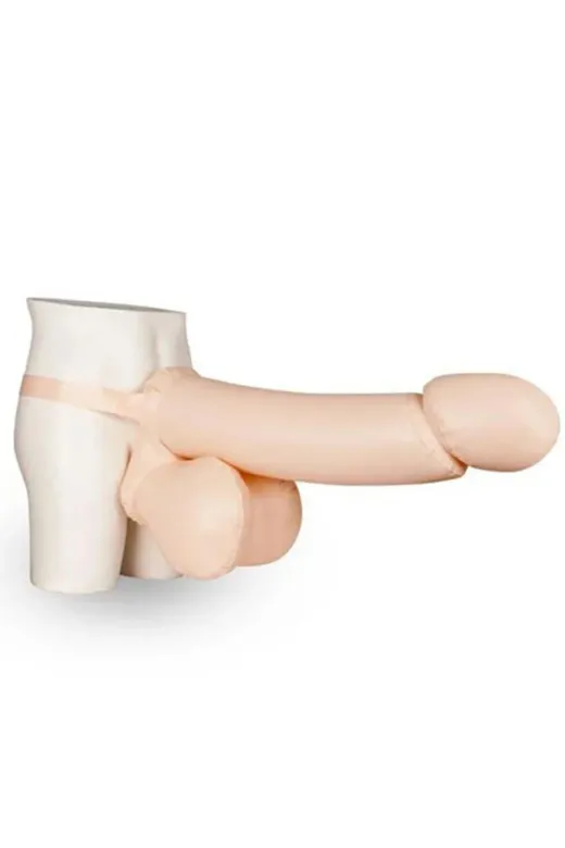 Şişirilebilir Takma Mega Penis