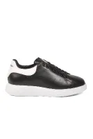Siyah Beyaz Bağcıklı Unisex Sneaker