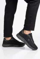 Siyah Fileli Unisex Spor Ayakkabı