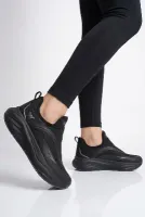 Siyah Koyu Gri Hafızalı Taban Unisex Spor Ayakkabı