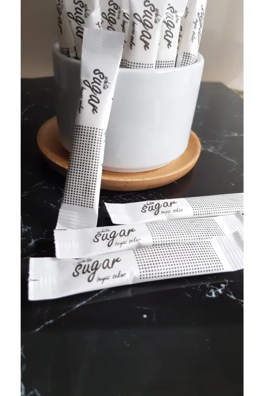 SKRC AMBALAJ TYBJUH2IF71AGORF72 Stick Beyaz Toz Şeker 3Gr 2000 Adet
