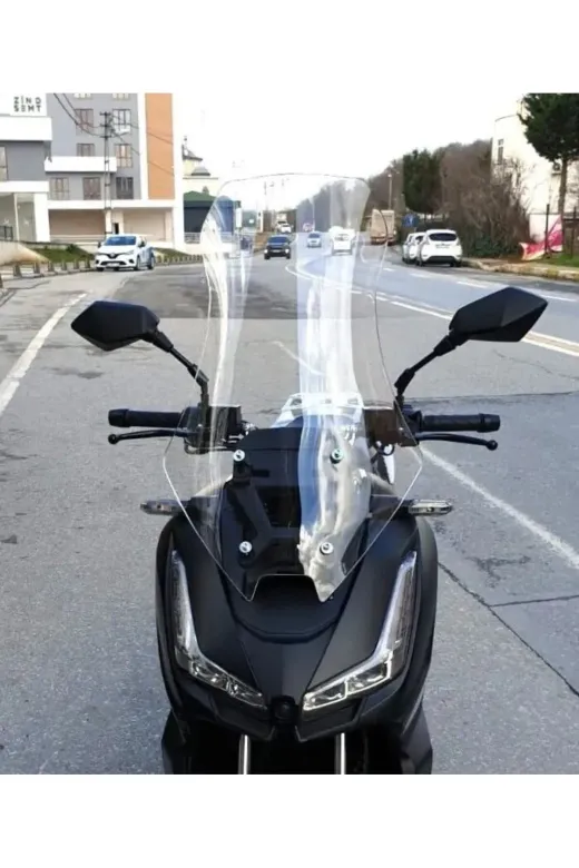Skyjet Rivero 125 Ön Cam 2024-2026 Model 57cm Şeffaf Renkli 4mm SPORTİF