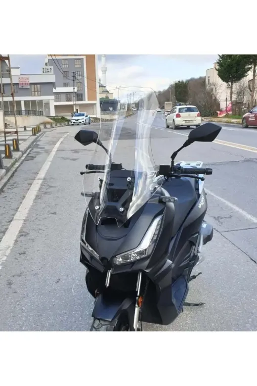 Skyjet Rivero 125 Ön Cam 2024-2026 Model 57cm Şeffaf Renkli 4mm SPORTİF
