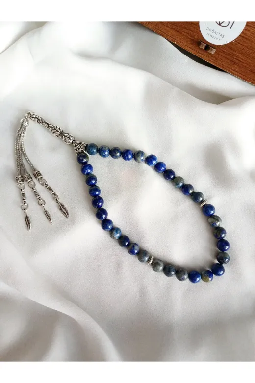 SM DOĞALTAŞ LLT-1 Lapis Lazuli Doğal Taş Tespih