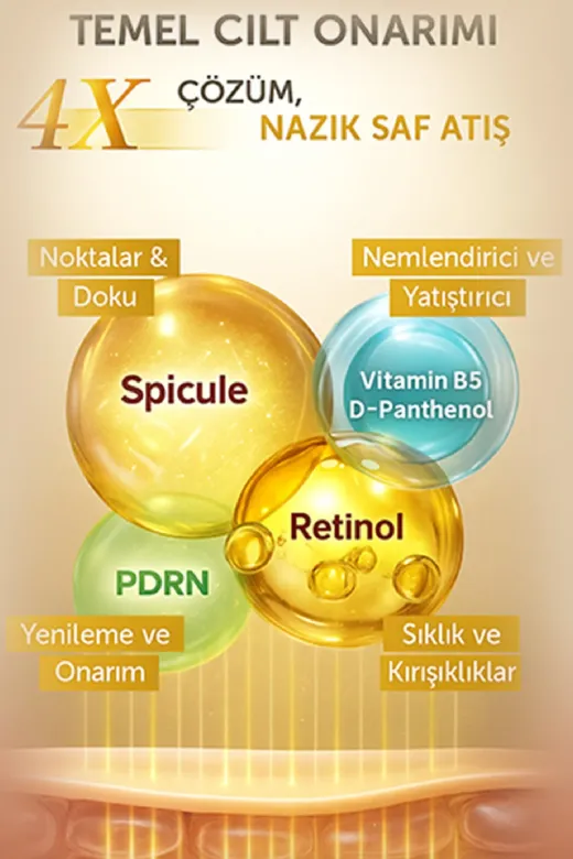 Smart Retinol™ Spicule Retinol PDRN Krem 15g (%0.1 Retinol )