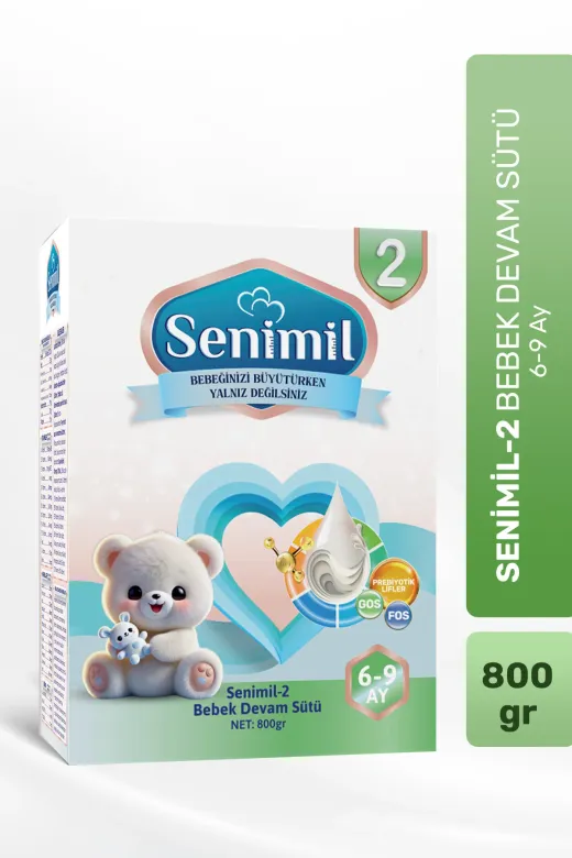 SNML06 2 Bebek Devam Sütü 800 Gr (6-9 Ay)