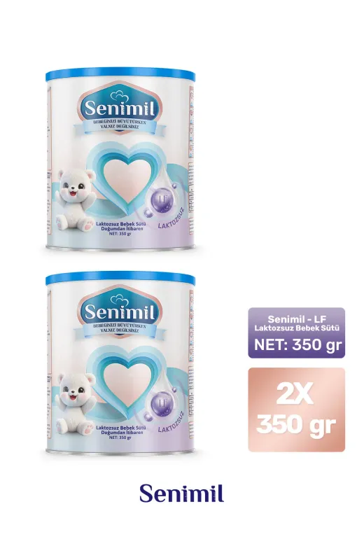SNML139 Laktozsuz Bebek Sütü 350 Gr 2 Li Avantaj Paketi