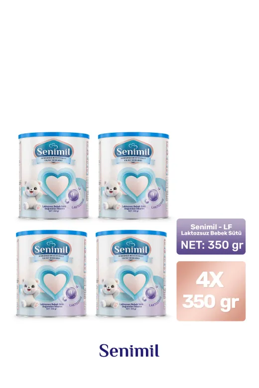 SNML141 Laktozsuz Bebek Sütü 350 Gr 4 Lü Avantaj Paketi