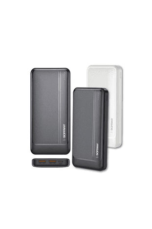 Soffany Ag-02 20.000Mah Powerbank 2 Type-C + 1 Usb Çıkışlı Hızlı Şarj Destekli Taşınabilir Powerbank Siyah