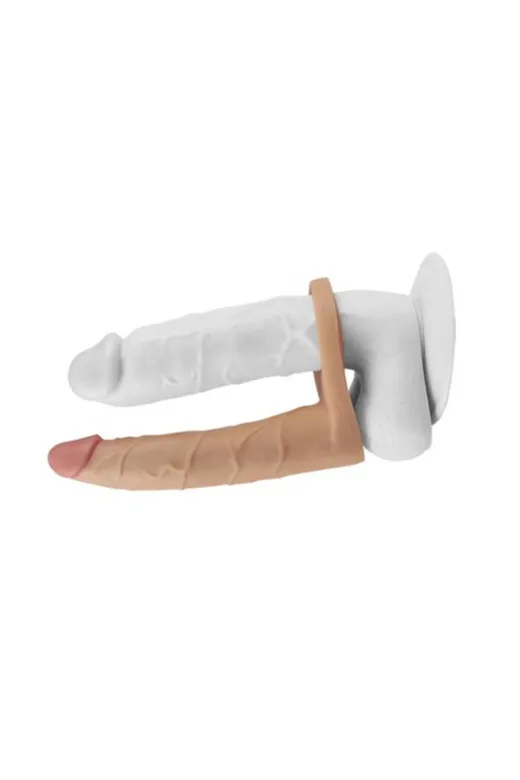 Soft Double Anal Dildo Penis 17 Cm