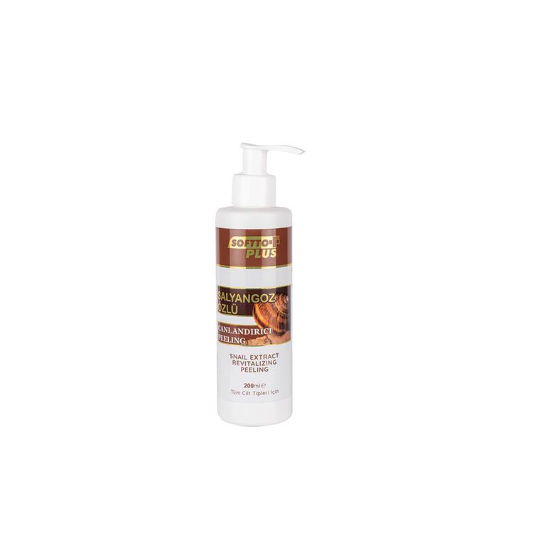 Softo  Plus 27111997 Softto Plus Salyangoz Özlü Canlandırıcı Peeling 200 Ml