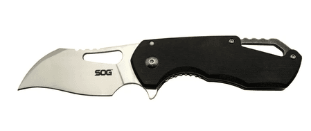 Sog İsonzo 1396bk Siyah Kamp Çakı 18cm - Yarı Otomatik, Kemerlikli, Kutulu