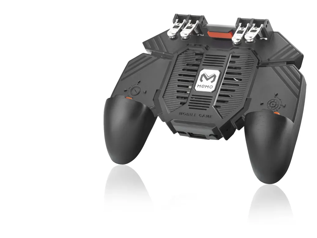 Soğutucu Fanlı Telefon Tutuculu Mobil Gamepad 4 Butonlu 4000 Mah Siyah AK77-2