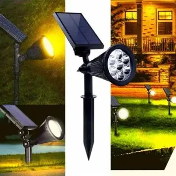 Solar 7W Kazıklı Bahçe Armatürü RGB MZ-301A