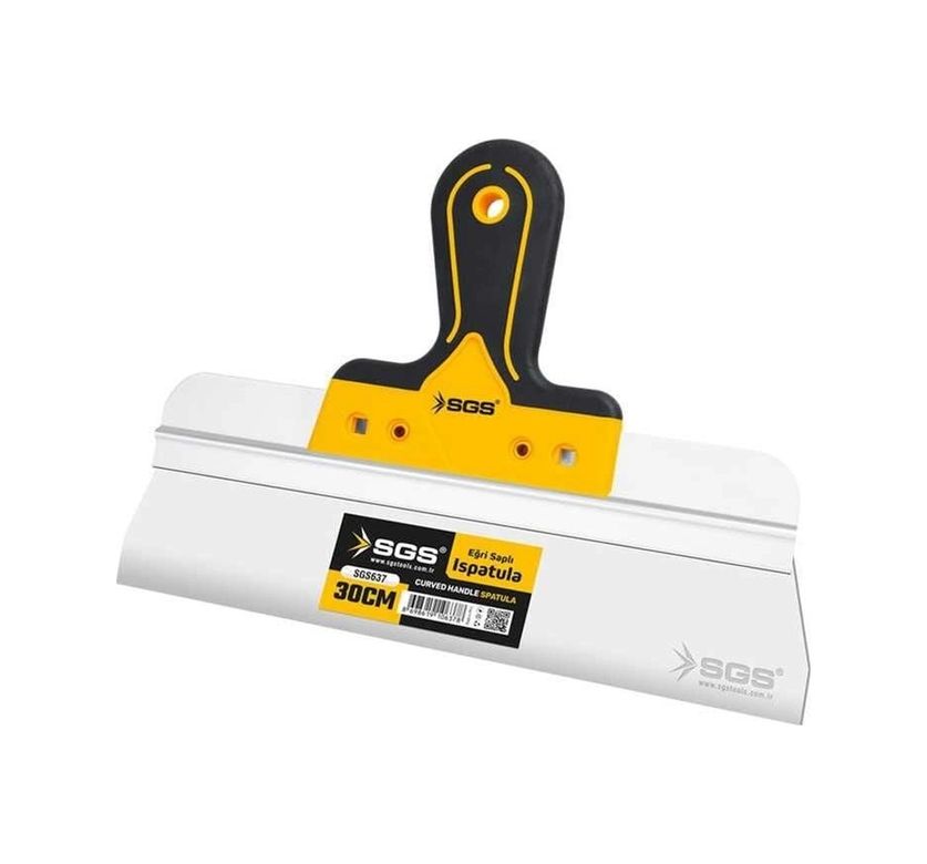 Solmazlar Online 125076425 Mey İthalat Sgs 637 Eğri Saplı Spatula 30 Cm