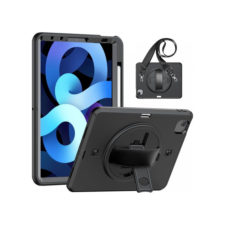 Solmazlar Online 8683140255022-BLNC İpad Pro 11 2020 Kılıf Strap-C Otterbox Tablet Kapak - Siyah Diğer Diğer