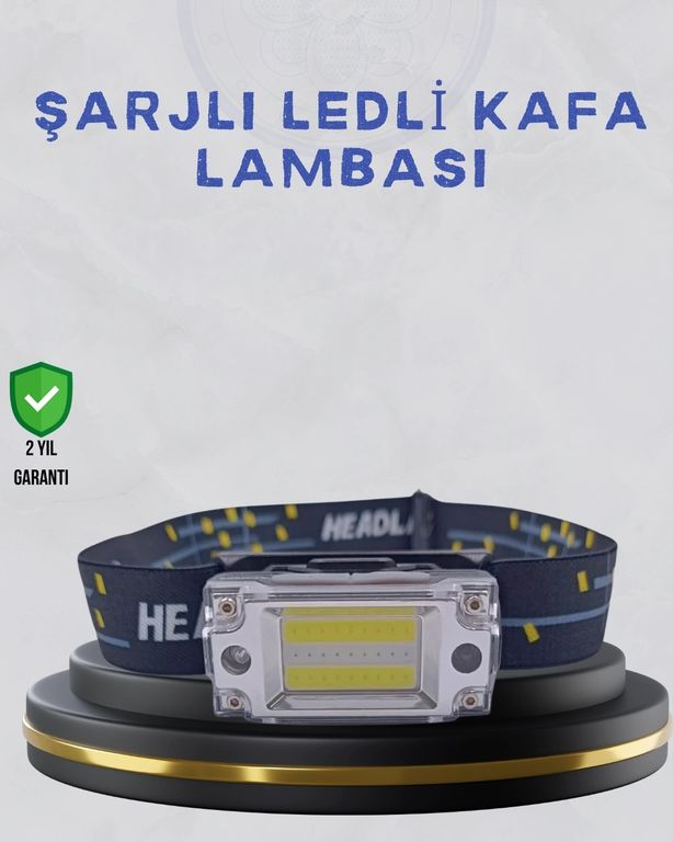 Solmazlar Online MEYTDUUCZZT133KAFAA-1-BLMY Mey İthalat Kompakt Led Kafs Feneri Usb Şarjlı Manyetik 2 Işık Modlu 215 Lümen Çok Renkli