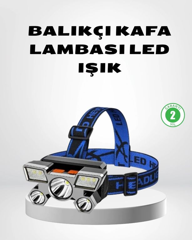 Solmazlar Online MEYTDXUCZZZHS212LAMBA-BLMY Mey İthalat Şarj Edilebilir Led Kafa Feneri 4 Işık Modu, Ipx5 Su Geçirmez, Hareket Sensörlü Çok Renkli