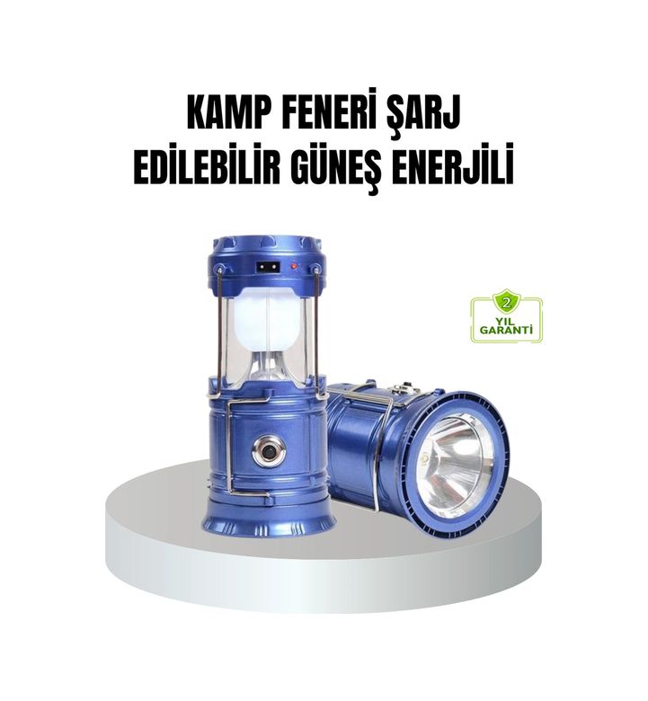 Solmazlar Online MEYTDXUCZZZXF5800TLAMBAAAAA-BLMY Mey İthalat Güneş Enerjili Kamp Lambası Şarjlı Taşınabilir Kompakt Açık Hava Işığı Çok Renkli