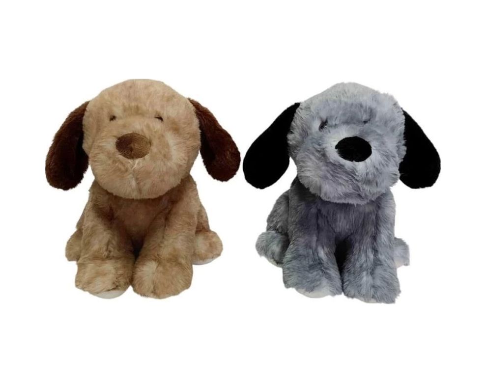 Solmazlar Online MEYXTV07.PB3165123-BLMY Mey İthalat Pb31651-23 Peluş Oturan Köpek 23 Cm Çok Renkli