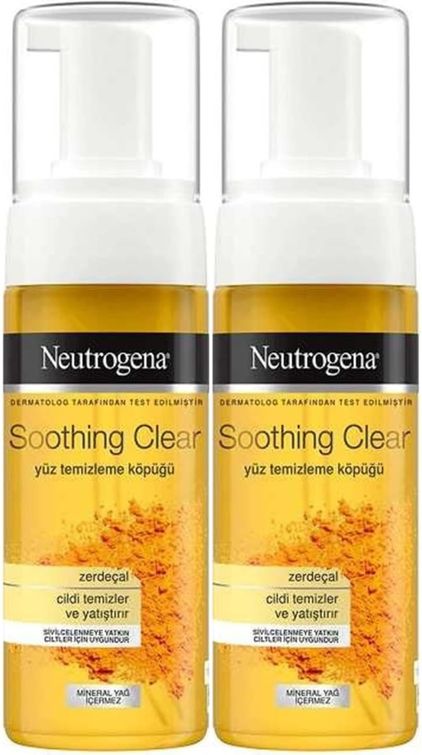 Soothing Clear Yüz Temizleme Köpüğü 150ML (2 Li Set)