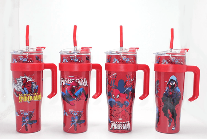 Spiderman Pipetli Termos Suluk
