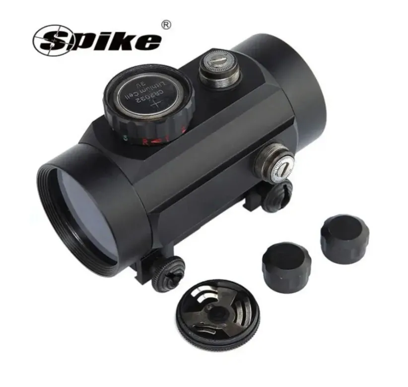 Spike Tactical 1x40mm Red &amp; Green Dot Sight - Geniş Görüş Açısı, Taktik Reflex Nişangâh - 11mm