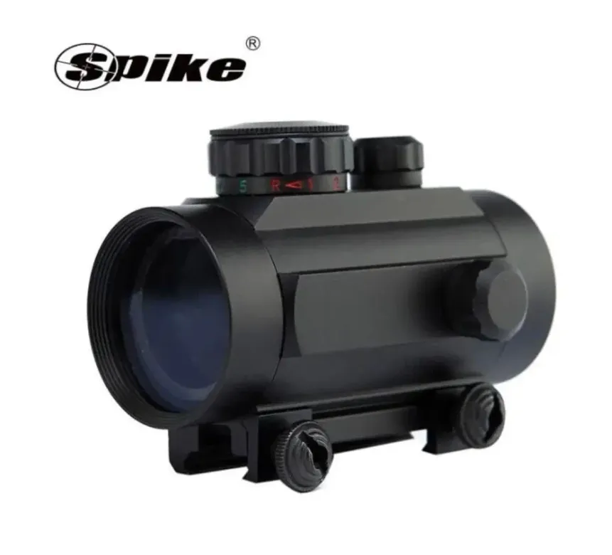 Spike Tactical 1x40mm Red &amp; Green Dot Sight - Geniş Görüş Açısı, Taktik Reflex Nişangâh - 11mm
