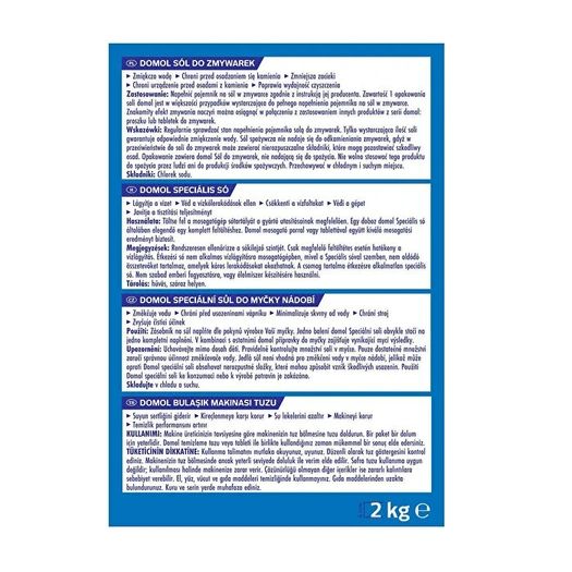 SR12060894 Domol 2000 Gr Bulaşık Makinesi Tuzu