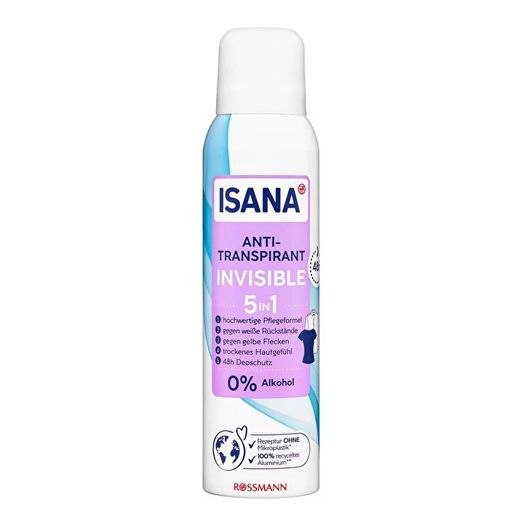 SR12061339 Isana 5In1 Invisible 150 Ml Sprey Deodorant