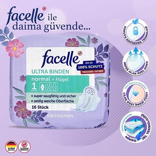 SR12063177 Facelle Ped Ultra Normal 16'lı