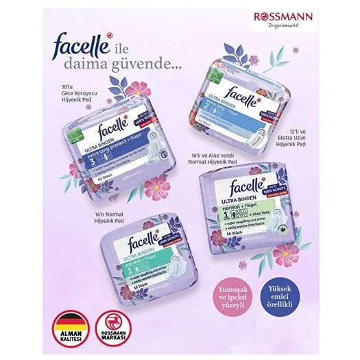 SR12063177 Facelle Ped Ultra Normal 16'lı