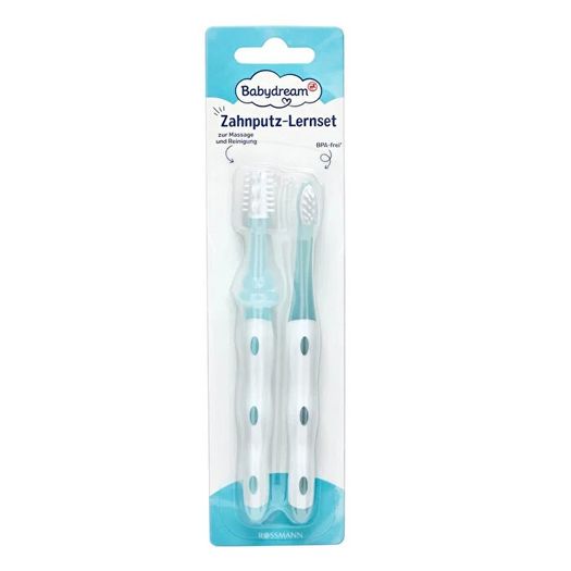SR12090019 Babydream 2'li Bebek Diş Fırçalama Öğrenme Seti