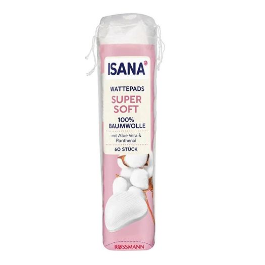 SR15080010 Isana Aloe Vera Ve Provitamin B5 Süper Yumuşak 60'lı Disk Pamuk