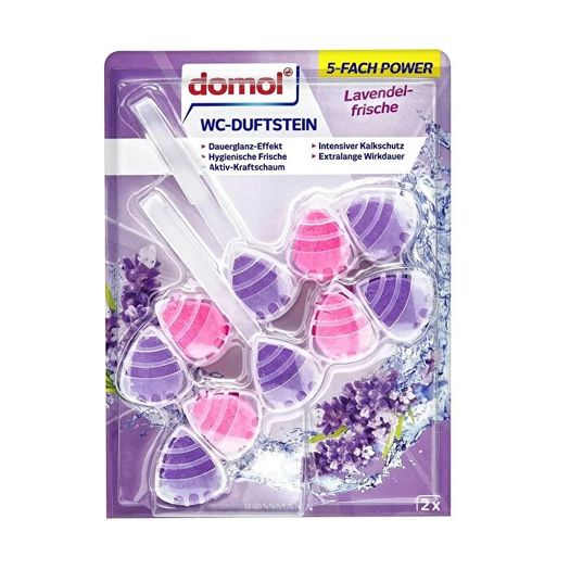 SR16120475 Domol Wc Kokusu Klozet Blok Lavanta 2 X 55 Gr