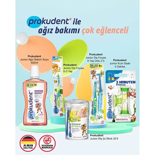 SR18020230 Prokudent 6 Yaş Üstü Orman Meyve Aromalı 500 Ml Çocuklar İçin Ağız Bakım Suyu