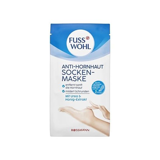 SR19050506 Fusswohl Çatlak Giderici Çorap Maske Üre Ve Bal Özlü 1 Adet