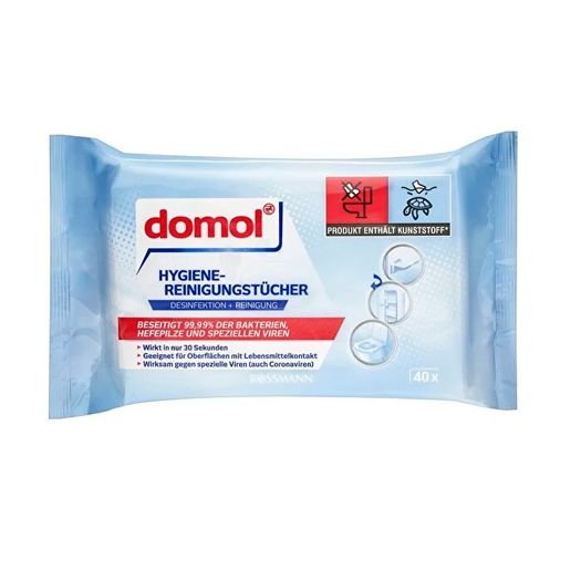 SR20060112 Domol Hijyen Sağlayıcı Bez 40 Adet
