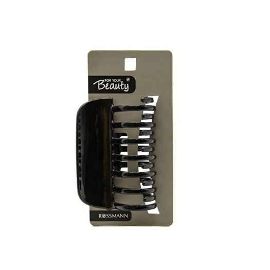 SR21060388 For Your Beauty 7 Dişli Siyah 1 Adet Mandal Toka