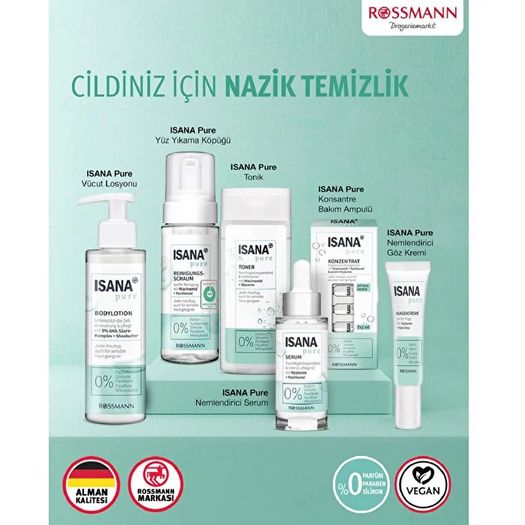 SR21070112 Isana Pure Niacinamide 150 Ml Yüz Yıkama Köpüğü