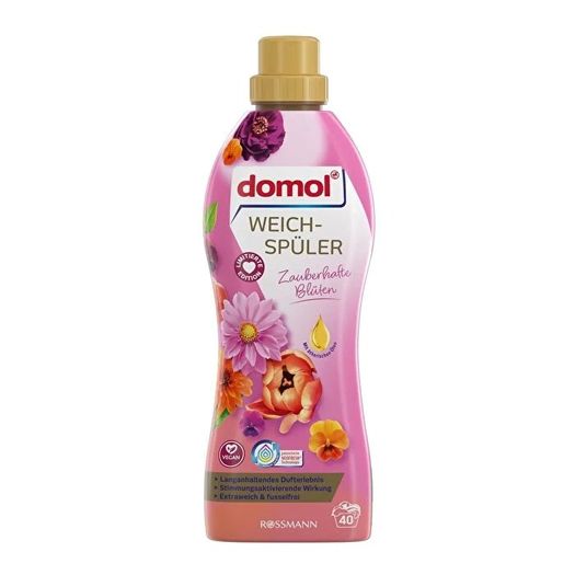 SR24110290 Domol Yumuşatıcı, 40 Yıkama Büyüleyici Çiçekler 1000 Ml