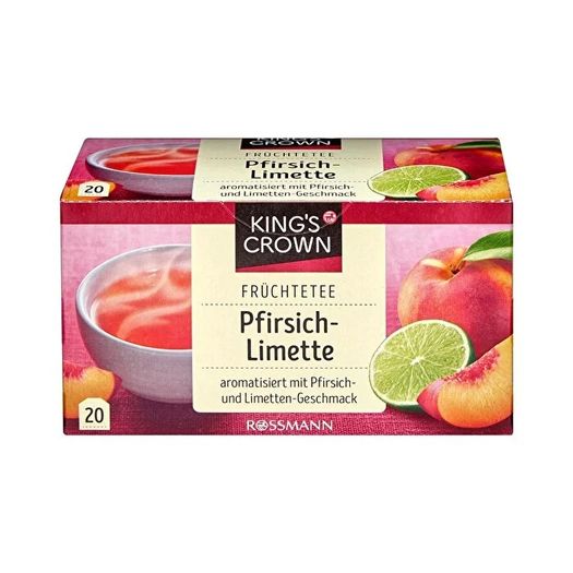 SR24120240 King's Crown Bitki Çayı Şeftali Misket Limonlu 20'li