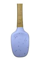 ST 57855210126165280184975 Silikon Kaşık Seti, Bambu Saplı, Mavi Ve Mor Renkli, 5 Parça, Spatula Ve Fırça Dahil 0