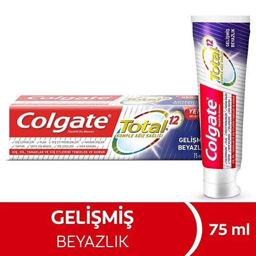 ST11060089 Colgate Diş Macunu Gelişmiş Beyazlık 75 Ml