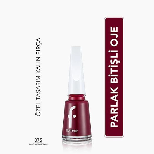 ST13080567 Flormar Oje 075 Baroque Bordeaux New